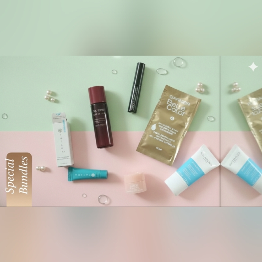 🆕Luxury Beauty Bundle - Shiseido, Clarins, Clinique & More! Travel Essential 🎁